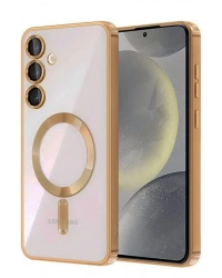 Newface Samsung Galaxy A26 Kross Magneticsafe Kapak - Çöl Titanyum