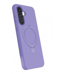 Newface Samsung Galaxy A26 Regal Magsafe Standlı Kapak - Lila