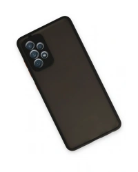 Newface Samsung Galaxy A32 Kılıf Montreal Silikon Kapak - Siyah