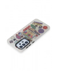 Newface Samsung Galaxy A33 5G Kılıf Estoril Desenli Kapak - Estoril - 14