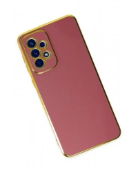 Newface Samsung Galaxy A33 5G Kılıf Volet Silikon - Kırmızı