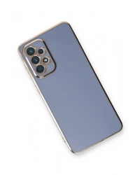 Newface Samsung Galaxy A33 5G Kılıf Volet Silikon - Mavi