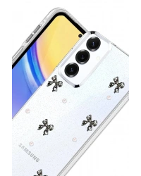 Newface Samsung Galaxy A34 5G Fiyonk Desenli Kapak - Desen 8