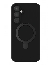 Newface Samsung Galaxy A35 5G Regal Magsafe Standlı Kapak - Siyah