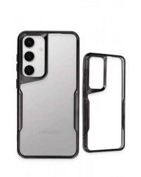 Newface Samsung Galaxy A36 Kılıf Boyi Silikon Kapak - Siyah