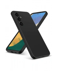 Newface Samsung Galaxy A36 Kılıf Nano içi Kadife Silikon - Siyah