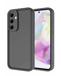 Newface Samsung Galaxy A36 Kılıf Viera Silikon - Gri