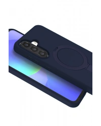 Newface Samsung Galaxy A36 Regal Magsafe Standlı Kapak - Lacivert