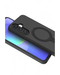 Newface Samsung Galaxy A36 Regal Magsafe Standlı Kapak - Siyah