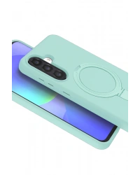 Newface Samsung Galaxy A36 Regal Magsafe Standlı Kapak - Su Yeşili