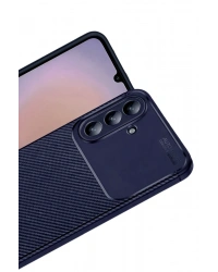 Newface Samsung Galaxy A37 5G Auto Focus Karbon Kapak - Lacivert