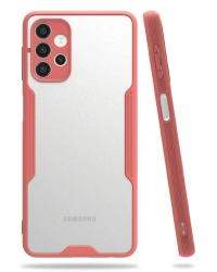 Newface Samsung Galaxy A52 Kılıf Platin Silikon - Pembe