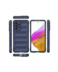 Newface Samsung Galaxy A53 5G Kılıf Optimum Silikon - Lacivert