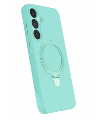 Newface Samsung Galaxy A55 5G Regal Magsafe Standlı Kapak - Su Yeşili