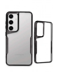 Newface Samsung Galaxy A56 Kılıf Boyi Silikon Kapak - Siyah