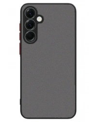 Newface Samsung Galaxy A56 Kılıf Montreal Silikon Kapak - Siyah