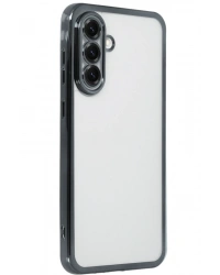 Newface Samsung Galaxy A56 Kılıf Razer Lensli Silikon - Siyah