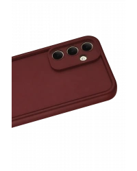 Newface Samsung Galaxy A56 Kılıf Viera Silikon - Bordo