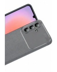 Newface Samsung Galaxy A57 5G Auto Focus Karbon Kapak - Gri