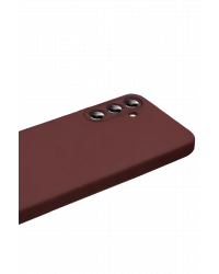 Newface Samsung Galaxy A57 5G First Silikon - Bordo