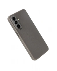 Newface Samsung Galaxy A57 5G Thermax Silikon Kılıf - Gri