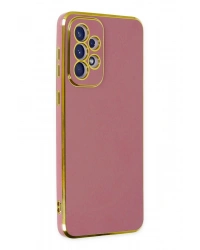 Newface Samsung Galaxy A73 5G Kılıf Volet Silikon - Kırmızı