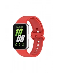 Newface Samsung Galaxy Fit 3 Klasik Kordon - Kırmızı