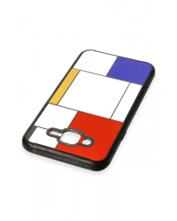 Newface Samsung Galaxy J7 Kılıf Mirror Desenli Kapak - Mirror - 9