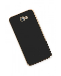 Newface Samsung Galaxy J7 Prime Kılıf Volet Silikon - Siyah