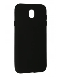 Newface Samsung Galaxy J7 Pro / J730 Kılıf Nano içi Kadife Silikon - Siyah