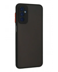 Newface Samsung Galaxy M13 Kılıf Montreal Silikon Kapak - Siyah