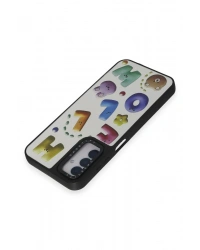 Newface Samsung Galaxy M14 5G Kılıf Mirror Desenli Kapak - Mirror - 15