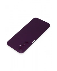 Newface Samsung Galaxy M14 5G Kılıf Nano içi Kadife Silikon - Mor