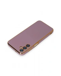 Newface Samsung Galaxy M14 5G Kılıf Volet Silikon - Mor