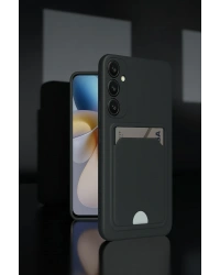 Newface Samsung Galaxy M15 Kelvin Kartvizitli Silikon - Lila