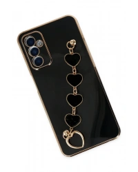 Newface Samsung Galaxy M23 Kılıf Esila Silikon - Siyah