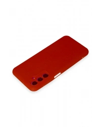 Newface Samsung Galaxy M34 5G Kılıf First Silikon - Kırmızı