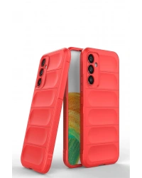 Newface Samsung Galaxy M34 5G Kılıf Optimum Silikon - Kırmızı