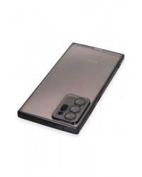 Newface Samsung Galaxy Note 20 Ultra Kılıf Razer Lensli Silikon - Siyah