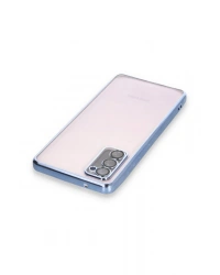 Newface Samsung Galaxy S20 FE Kılıf Razer Lensli Silikon - Açık Mavi