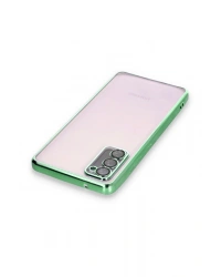 Newface Samsung Galaxy S20 FE Kılıf Razer Lensli Silikon - Yeşil