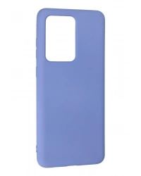 Newface Samsung Galaxy S20 Ultra Kılıf Nano içi Kadife Silikon - Lila