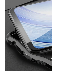 Newface Samsung Galaxy S21 FE Kılıf Auto Focus Kapak - Kırmızı