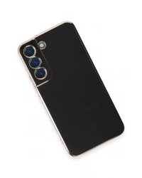 Newface Samsung Galaxy S21 Kılıf Volet Silikon - Siyah