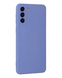 Newface Samsung Galaxy S21 Plus Kılıf Nano içi Kadife Silikon - Lila