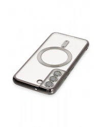 Newface Samsung Galaxy S22 Kılıf Kross Magneticsafe Kapak - Siyah