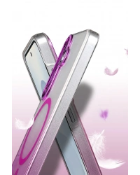 Newface Samsung Galaxy S23 FE Glossy Magsafe Kapak - Siyah