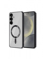 Newface Samsung Galaxy S23 Plus Kılıf Kross Magneticsafe Kapak - Siyah