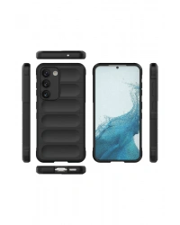 Newface Samsung Galaxy S23 Plus Kılıf Optimum Silikon - Siyah