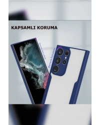 Newface Samsung Galaxy S23 Plus Kılıf Platin Silikon - Mavi